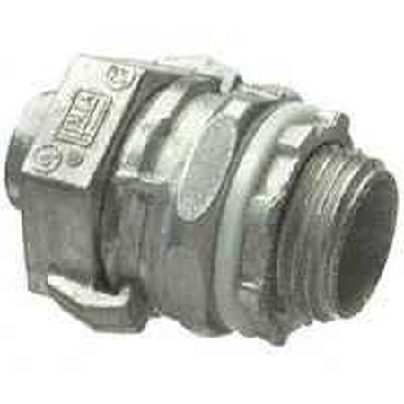 Conduit Connector, 3/4 In, 157 In OD, Zinc